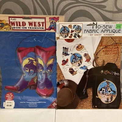 Plancha en transferencia. Salvaje Oeste. Botas Bronco Bustin 57740. Foto 1 de 4