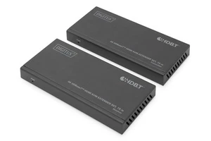 DIGITUS HDMI KVM Extender - 4k/30Hz - Sender & Empfänger - HDBaseT 1.0 - HDMI 1. - Photo 1/10