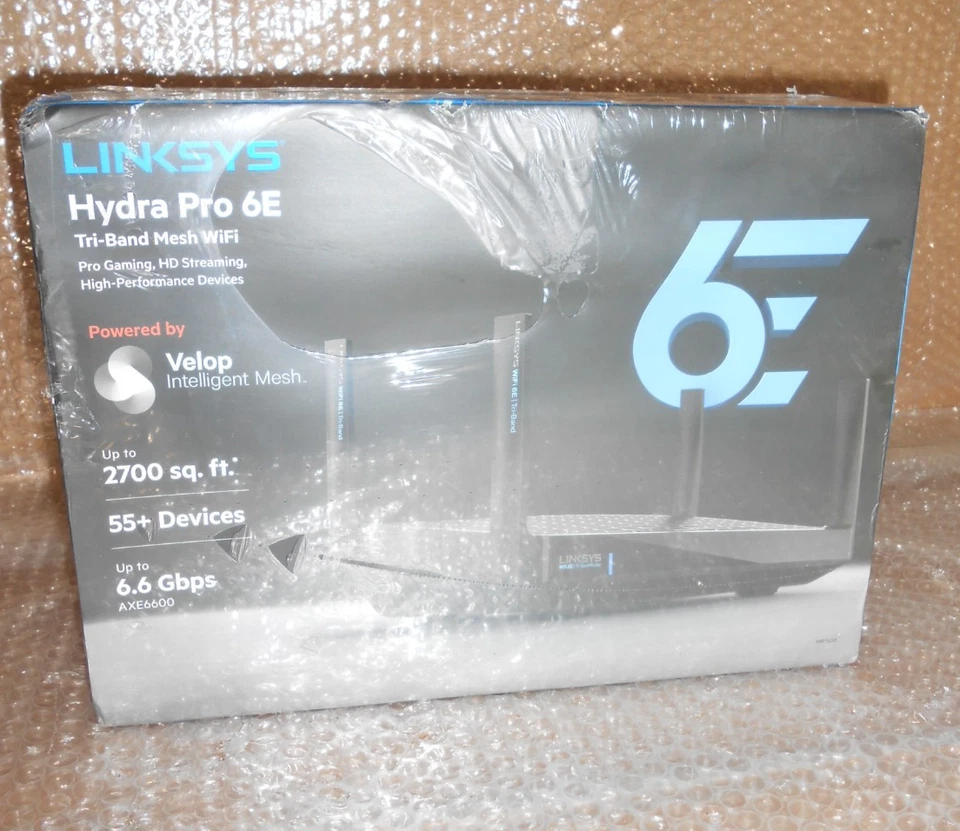 Linksys Hydra Pro 6E Tri-Band Mesh Wi-Fi Router MR7500 - Image 1 of 4