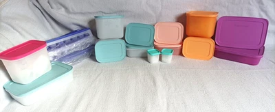 Tupperware Gefrierbehälter Eiskristall Eiswürfler Dosen - Bild 1 von 4