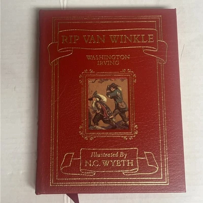 Rip Van Winkle by Washington Irving Illustrated By NC Wyeth Easton Press 1998 Foto 1 de 4