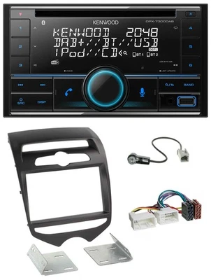 Kenwood CD 2DIN DAB USB MP3 Bluetooth Autoradio für Hyundai ix20 ab 2010 man. Kl - Bild 1 von 4