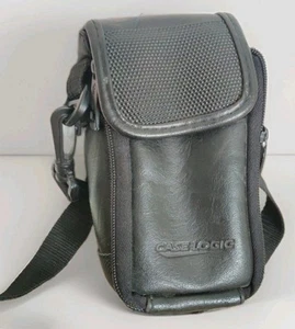 Vintage Retro Case Logic Small Leather Camera Pouch Case Bag Flash Case - Picture 1 of 10