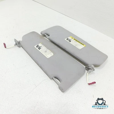 BMW 328xi 335i E92 2007-2013 parasol delantero izquierdo derecho tela con espejo fabricante de equipos originales Foto 1 de 4