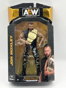 Figura de acción AEW colección inigualable JON MOXLEY serie 5 #37 de Jazwares - Imagen 1 de 5