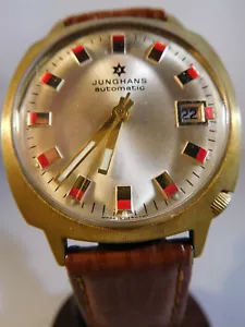 Junghans HAU Cal.653 mit Durowe Werk 7526 Uhr Automatic mit Datum - Bild 1 von 9