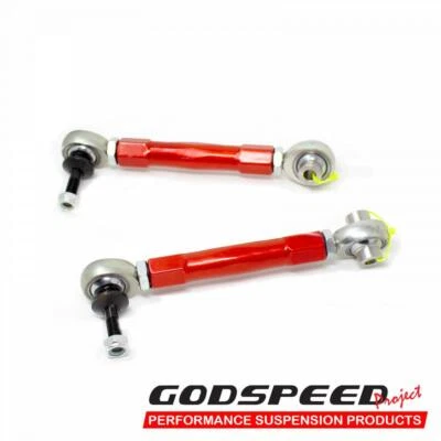 Godspeed Adjustable Toe Arms Kit Spherical Bearings for BMW E60 E61 04-10 - Image 1 of 4