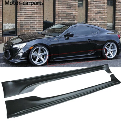 Side Skirts Extension Fits 2012-2021 Toyota GT86 FT86 Scion FRS Subaru BRZ Matte Foto 1 de 4