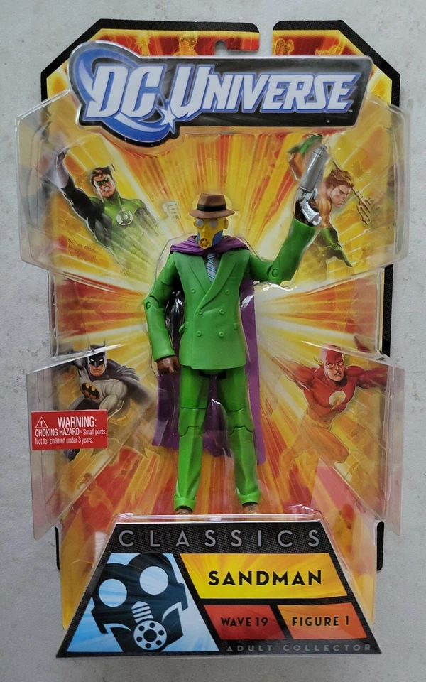 NUEVA FIGURA DE ACCIÓN DC UNIVERSE CLASSICS WAVE 19 RAYAS SERIE BAF 1 SANDMAN! S199 Foto 1 de 2