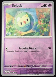 Pokemon TCG Solosis 070/162 Temporal Forces Reverse Holo Common Card - LP - Picture 1 of 2