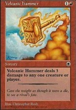 4 Volcanic Hammer 4x x4 - LP - Portal - mtg -