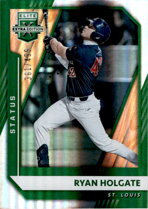 2021  Panini Elite Extra Edition Status Green #70 Ryan Holgate /499 Cardinals - Image 1 of 1
