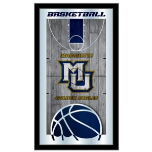 NCAA - Marquette 15" x 26" Basketball Mirror College Team Logo - Picture 1 of 5