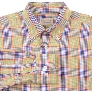 Gitman for Button-Down SF Store grün kariert Karo Karo Freizeithemd M - Bild 1 von 7