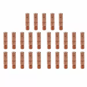 Cebora 130 & 110 / Snap On 130 2x Shroud / Nozzle & 25x 0.6mm Welding Tips - Imagen 1 de 9