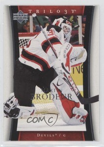 2005-06 Upper Deck Trilogy Martin Brodeur #52 HOF