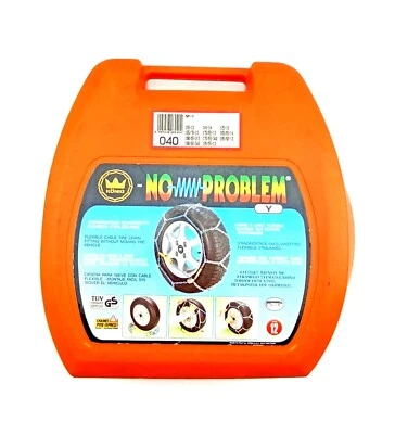 2x KÖNIG 08040 Cadenas de nieve 165/70-13 175/65-13 195/55-13 165/65-14 185/60-13 Foto 1 de 4