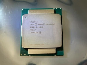 Intel Xeon E5-2643-V3 (3.40-3.70GHz) 6 Core-12 Threads SR204 LGA2011-3 Processor - Picture 1 of 3