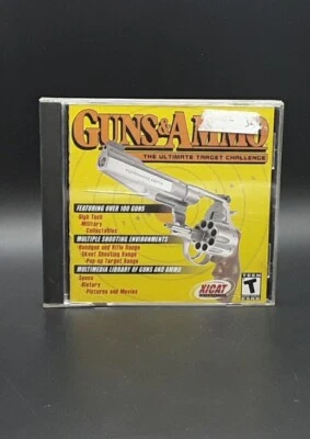 Guns & Ammo: The Ultimate Target Challenge (PC, 1998) Windows 95-98 CD Rom Game - Image 1 of 4