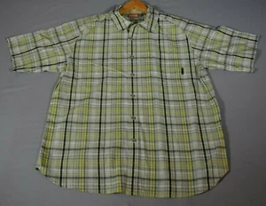 Camisa para hombre Merrell verde/negra a cuadros SS BF - talla L* - Imagen 1 de 5