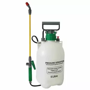 5ltr Pressure Sprayer Garden Knapsack Weedkiller Fertilizer Chemicals Water 5L - Picture 1 of 12