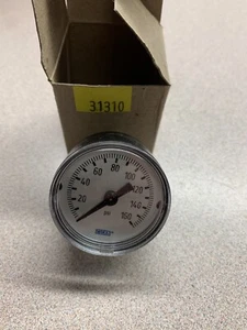 Wika 111.12 1.5" 60 PSI Pressure Gauge, 1/8" NPT CBM - Picture 1 of 3