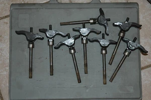 LISTER PETTER LPW4 ONAN DN4 ENGINE CYLINDER HEAD ROCKER ARMS BOLTS 8pcs SET OEM - Picture 1 of 3