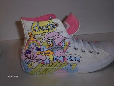 Converse Notebook Print Chuck Taylor All Star 166562C Unisex Men's 8 Wo's 10 NEW - Image 1 of 4