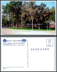 Postal de Canadá - Gulliver's Travels Motel, Hamilton, Ontario L3 - Imagen 1 de 1