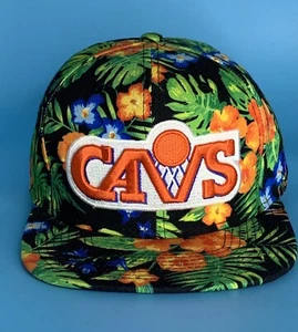 NBA Cleveland Cavaliers Snapback Gorra Adulto Floral New Era 9Fifty Tropical - Imagen 1 de 12