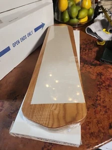 Casablanca Original Badge B108 Med Oak - Style Blades for Older Ceiling Fans 21” - Picture 1 of 7