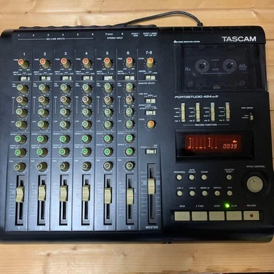 TASCAM Portastudio 424 MK3 Cassette MTR 4-track Recorder used japan - Image 1 of 3