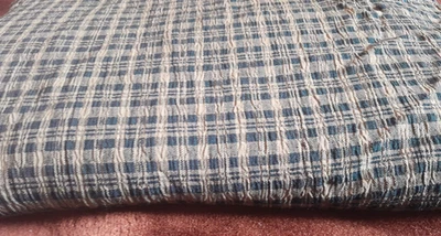 TELA A CUADROS LIGERA MEDIDAS 54" ANCHO X 2 YARDAS 7" LARGO Foto 1 de 4