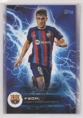 2022-23 Topps FC Barcelona Fan Set Super Electric Pedri #BAS-4 - Image 1 of 2