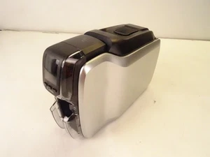 Zebra ZC300 Single Side ID Card Printer - Out Of Ribbon - Picture 1 of 8