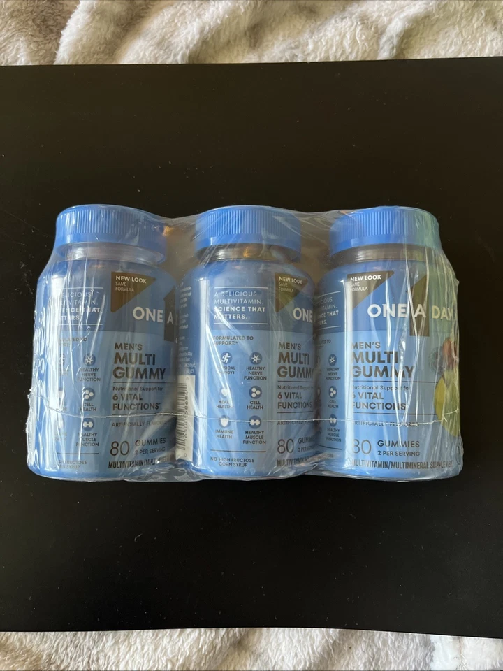 One a Day Mens VitaCraves Multivitamin Gummies 80 Count