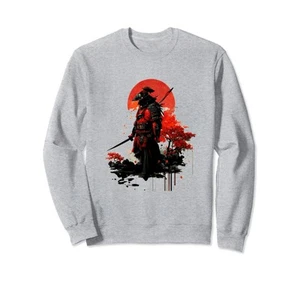 Samurai Art - Samurai Wall Art, Samurai Print - Japanese Art Sweatshirt - Picture 1 of 1