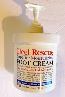 SEALED 16 Oz. ProFoot Heel Rescue Superior Moisturizing Foot Creme- Foot Heels - Image 1 of 3