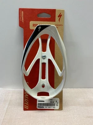 nueva bicicleta Specialized RIB CAGE II JAULA BOTELLA AGUA Blanco/Negro Foto 1 de 4