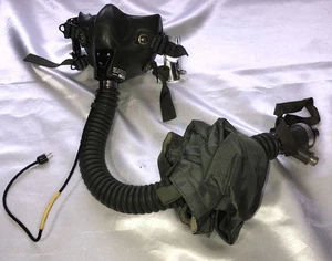 Sauerstoffmaske Authentic Jet Fighter Pilot Navy Short Scott MBU-12/P Vintage 1982 - Bild 1 von 8