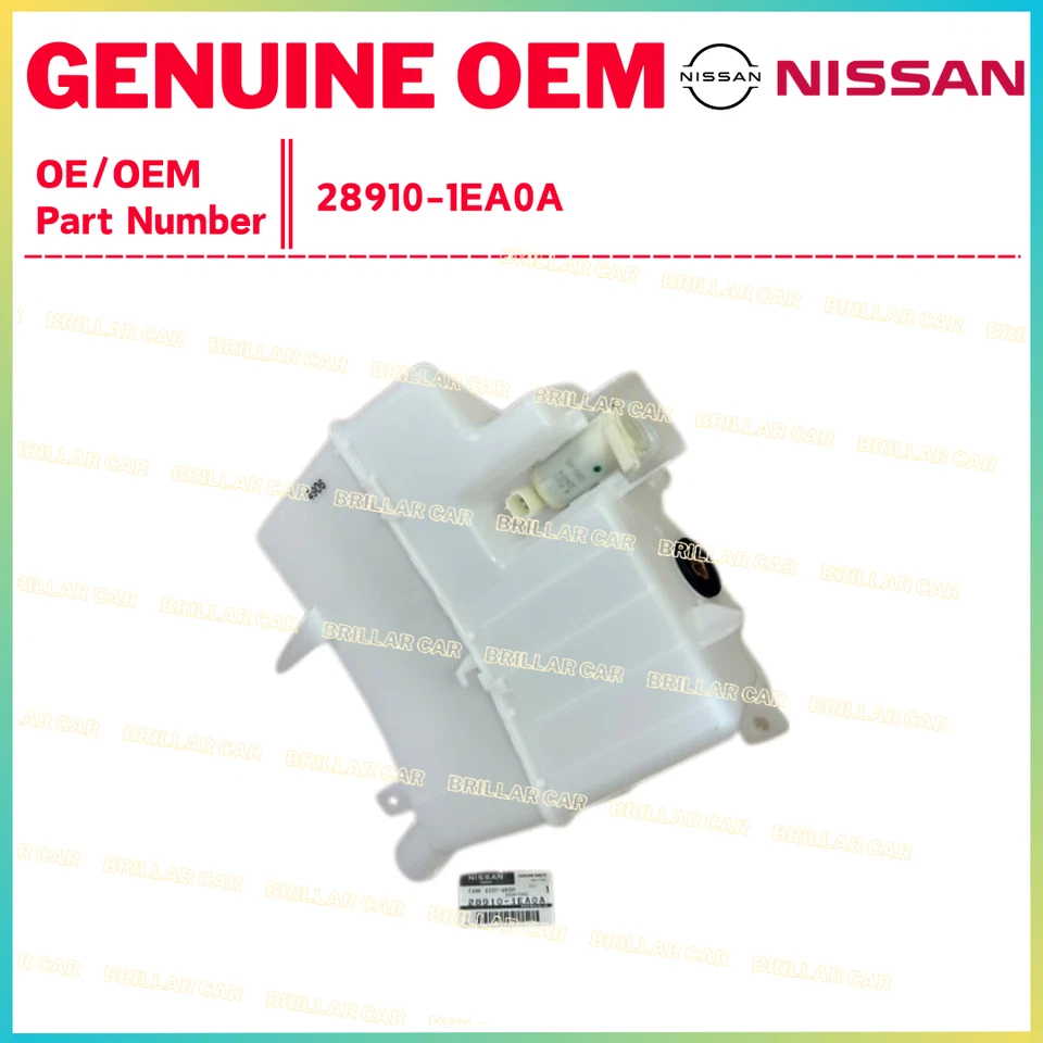 Genuine NISSAN OEM 2009-2013 370Z Tank Assy-Windshield Washer 28910-1EA0A - Изображение 1 из 1