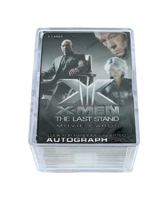 2006 Marvel X-Men 3 The Last Stand Movie Complete #1-72 Base Card Set W/Case NM! - Image 1 of 4