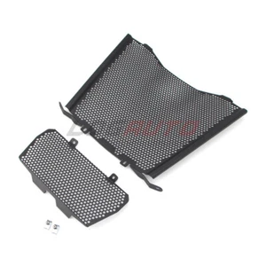 For BMW S1000RR 2019-2024 Black Radiator Oil Cooler Grille Guard Cover Protector - Picture 1 of 8
