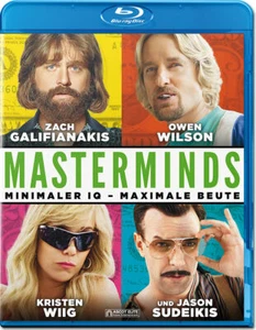 Masterminds w Owen Wilson (Blu-ray) You CHOOSE WITH OR WITHOUT A CASE - Picture 1 of 1
