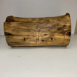 Vtg Signed Jeff Trag Hand Crafted Two Drawer Jewelry Box Secret Drawers CLEAN - Picture 1 of 13