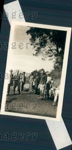 1938 Adventurers With Native American Road Gang Ecuador  Press Photo - Picture 1 of 2