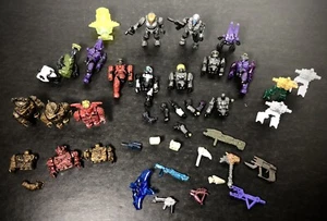 Halo Mega Bloks Construx & Dragon Assorted Figures ,Weapons & More Large Lot - Picture 1 of 12