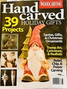 Out Of Print. Special Edition WOODCARVING ILLUSTRATED Incl 39 Projects Holiday - Picture 1 of 8