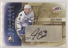 2011-12 ITG Heroes and Prospects Auto Joey Crabb #A-JC Auto