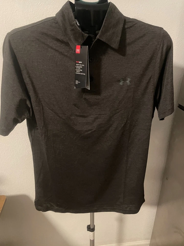 Camisa de golf Under Armour para hombre playoff polo Heatgear de secado rápido manga corta FPS40 Foto 1 de 1